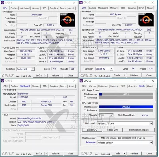 Vzorky EPYC Milan-X s pamětí V-Cache jsou nabízeny v Číně jen za 2800 USD