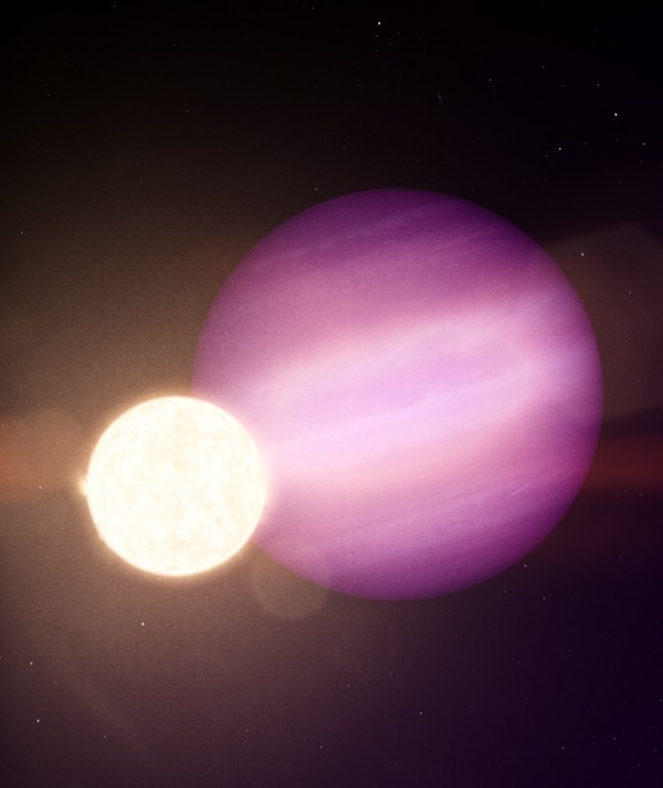 Plynný obr WD 1856 b přežívá v těsné blízkosti bílého trpaslíka