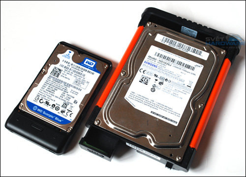 SilverStone a dva HDD boxy s USB 3.0