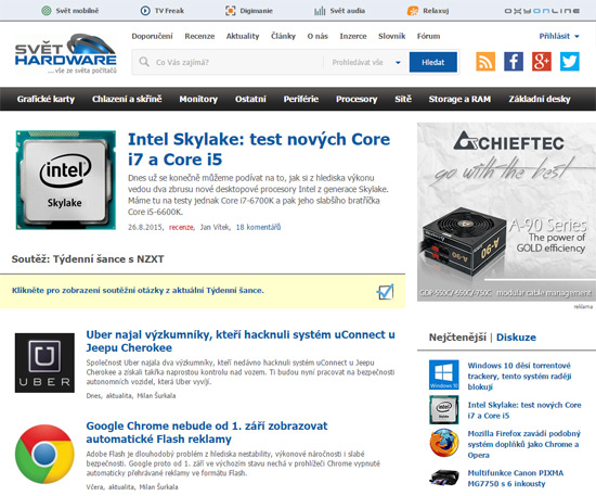 Týdenní šance s NZXT (31.8. - 6.9.)