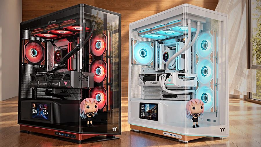 Thermaltake uvedl skříň Stage 500 TG ARGB se zakřiveným sklem