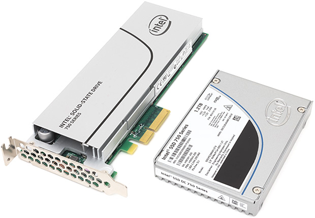 Intel SSD 750: 4,7 GB/s v zapojení RAID 0