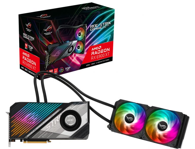 Asus uvádí vodou chlazený Radeon RX 6900 XT s GPU Navi 21 XTXH