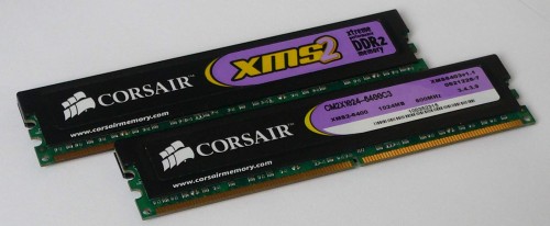 Megatest pamětí DDR2 800MHz 2x1GB - závěr