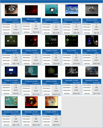 SHWallpaper - 7. kolo Počítačový virus: který je nejlepší?