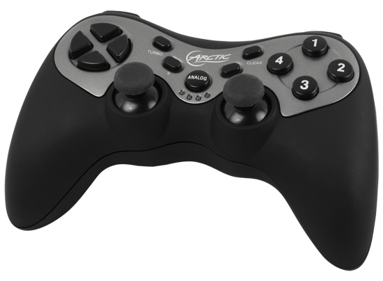 Arctic si přichystal bezdrátový gamepad