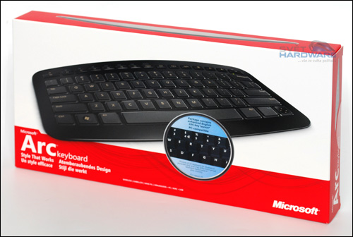 Microsoft Arc Keyboard: na gauč stylově