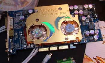 CeBIT 2004: Grafické karty