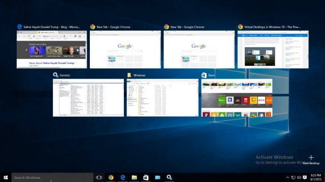 Nové sestavení Windows 10 nabízí funkce Timeline a Sets