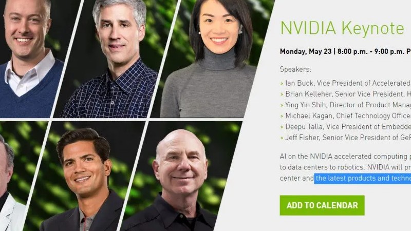 NVIDIA na Computexu představí nejnovější herní produkty nejen pro hráče