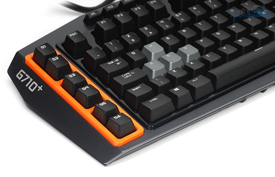 Logitech G710+: herní univerzál s Cherry MX Brown