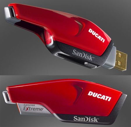 Společnosti SandDisk a Ducati uzavřely dohodu