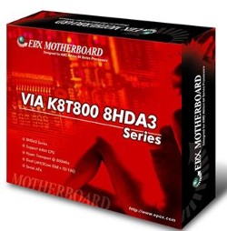 EPoX uvádí základní desku pro Athlon 64