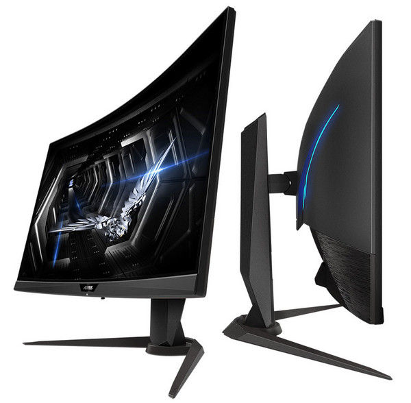 Gigabyte uvádí AORUS CV27Q: 27" herní LCD s podsvícením Black Equalizer 2.0