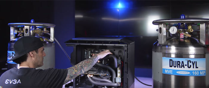 EVGA Roboclocker: tekutý dusík v novém stylu extrémního chlazení
