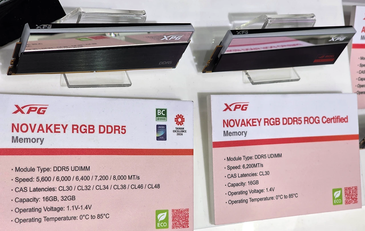 Adata Novakey RGB RAM