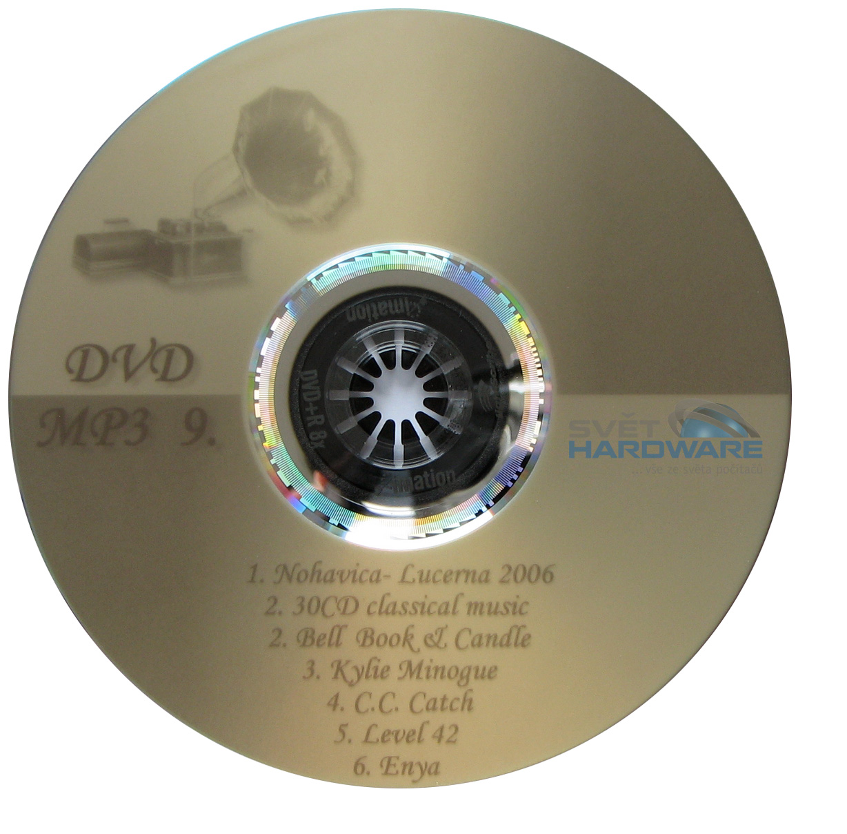 Průvodce vypalováním - LightScribe