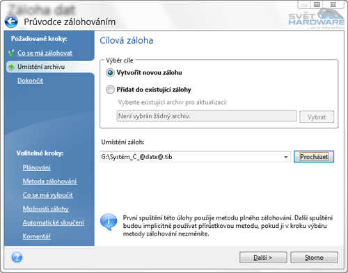 Acronis True Image Home 2010: co umí?