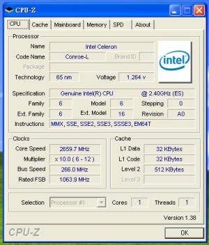 Zveřejněny první benchmarky procesorů Conroe-L