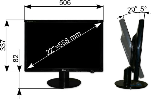 LG L227WT-PF - další 22" LG v testu