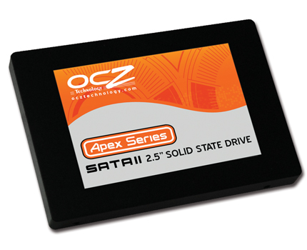 OCZ nabídne další model SSD disku s názvem Apex