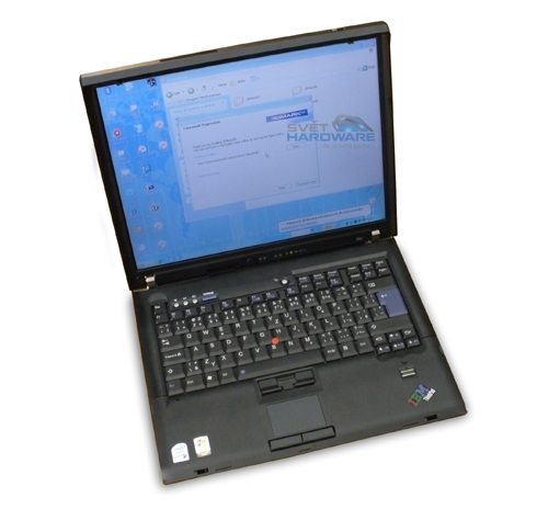 ThinkPad R60 - low-end od Lenovo