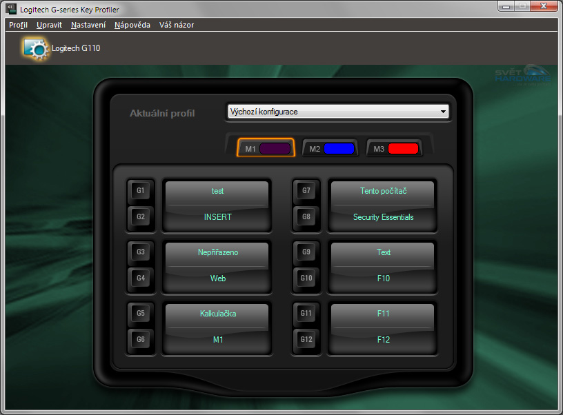 Trio herních klávesnic v akci