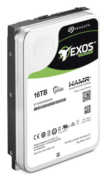 Seagate už testuje 16TB disky s technologií HAMR, budou v příštím roce