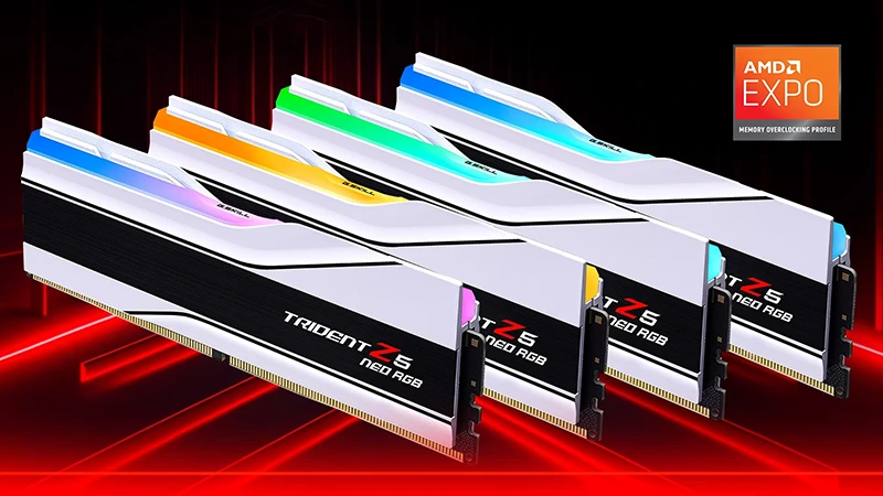 G.Skill přichází s 256GB (4×64GB) kitem pamětí DDR5 pro AMD