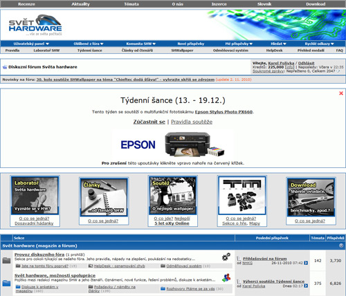 Týdenní šance s Epsonem (13. - 19.12.)