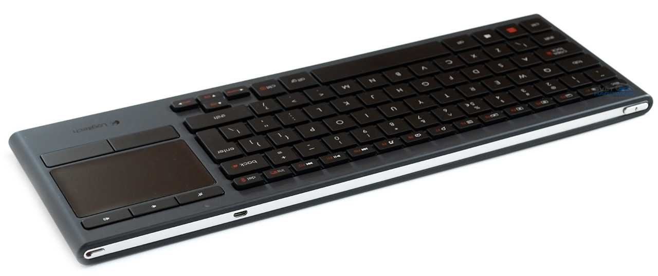 Logitech K830: klávesnice do obýváku