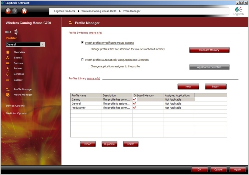Logitech G700: bezdrátový hráč