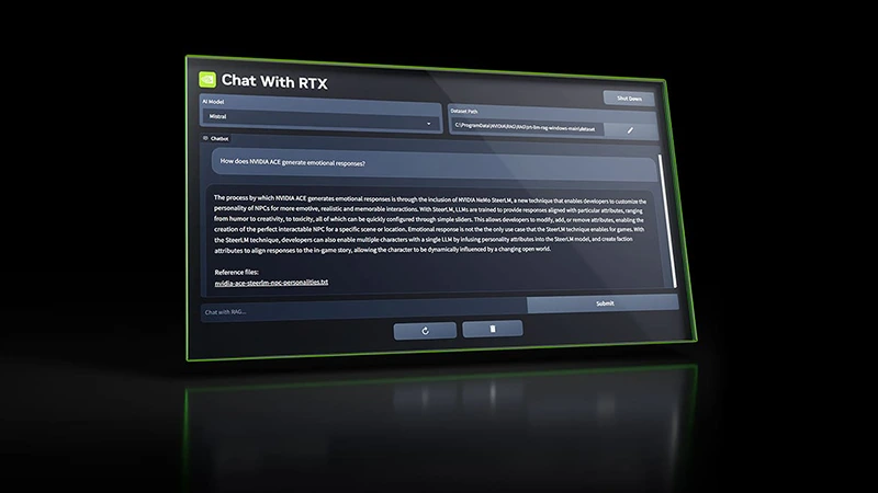 Nvidia Chat with RTX aneb rozběhněte vlastního chatbota na své GeForce