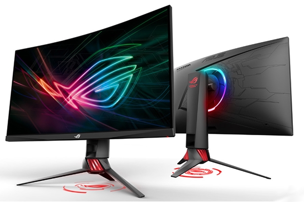 Prodeje herních monitorů se zdvojnásobily, dominují zahnuté modely