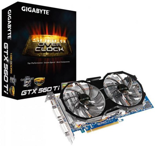 Gigabyte připravil druhou revizi GeForce GTX 560 Ti SOC