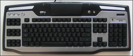 Logitech G15 Gaming Keyboard - průkopnická klávesnice