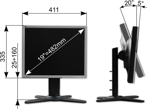 Megatest 19" LCD: ViewSonic VP930