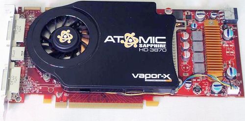 Sapphire Atomic Radeon HD 3870 otestován