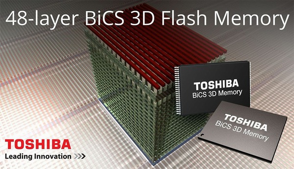 SanDisk a Toshiba se připravují na výrobu BiCS 3D NAND Flash