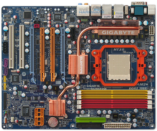 Gigabyte GA-MA790FX-DQ6: konečně High-End pro AMD