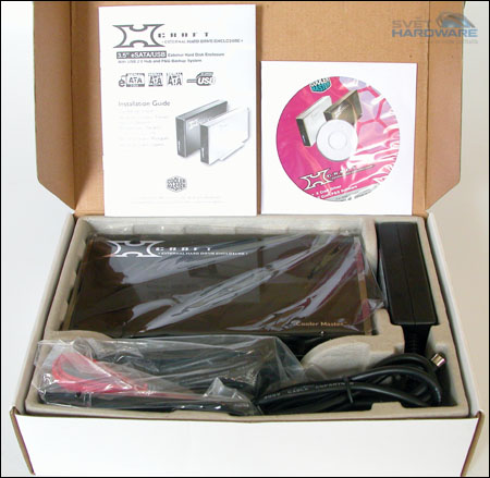 Cooler Master X Craft - bohatý SATA box