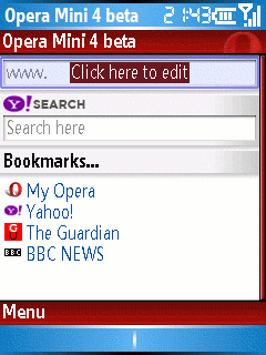 Opera Mini 4 – prohlížeč nové dimenze?