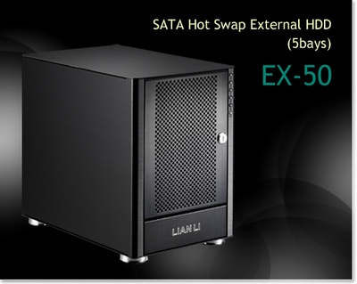 Lian Li přichází s externími HDD boxy EX-10, EX-20, EX-30 a EX-50