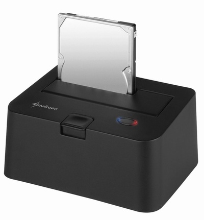 Sharkoon představuje SATA QuickPort - USB dokovací stanici pro pevné disky