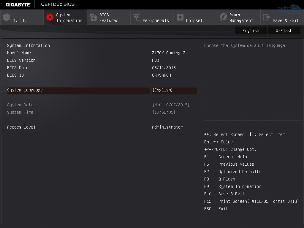 Gigabyte Z170X-Gaming 3: střední herní třída s bonusem