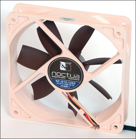 Noctua NF-S12 - udrží laťku?