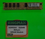 Kingmax DDR500 SDRAM 512 MB