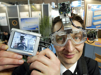 Eye-controlled camera