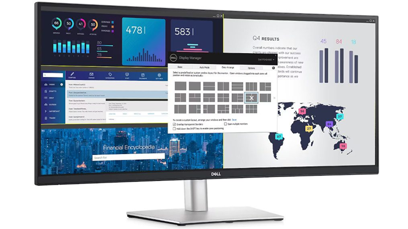 Dell uvádí 34" pracovní monitor P3424WE: 3440x1440, IPS, zakřivení 3800R