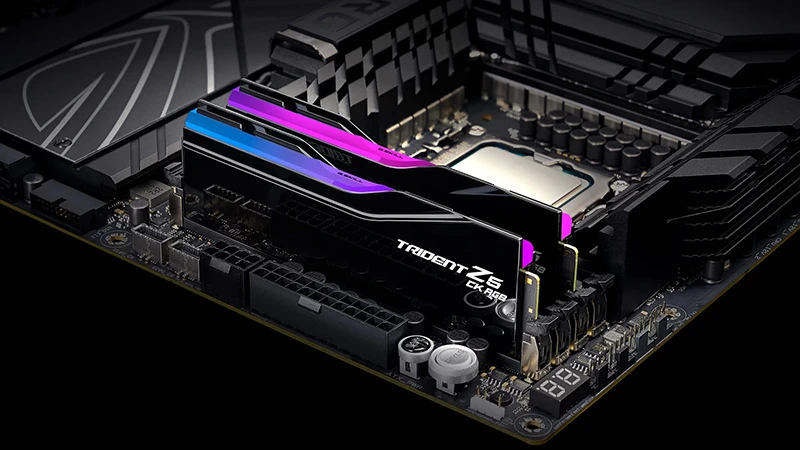 G.Skill uvádí nové moduly CU-DIMM řady Trident Z5 CK až do DDR5-9600